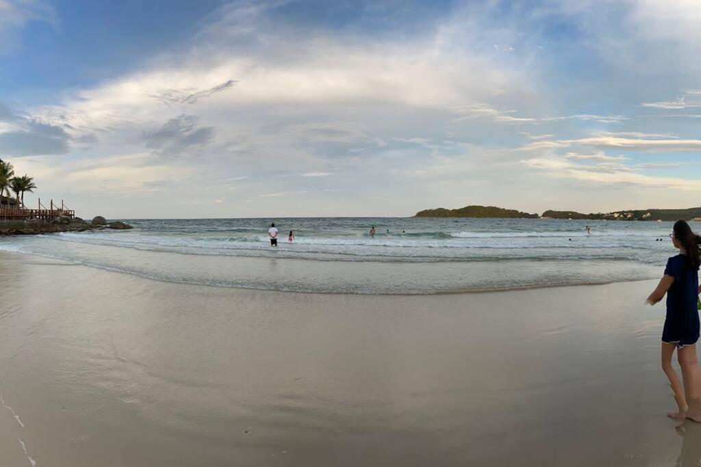 Apto Vista Mar -250mts da Praia Bombinhas Exterior foto
